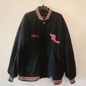 Vintage Y2K Rocawear Wool Blend Varsity Jacket Mens XXL Hip Hop Streetwear